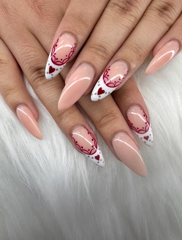 Creative nail design work